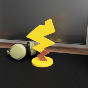 Headphone cola electrica